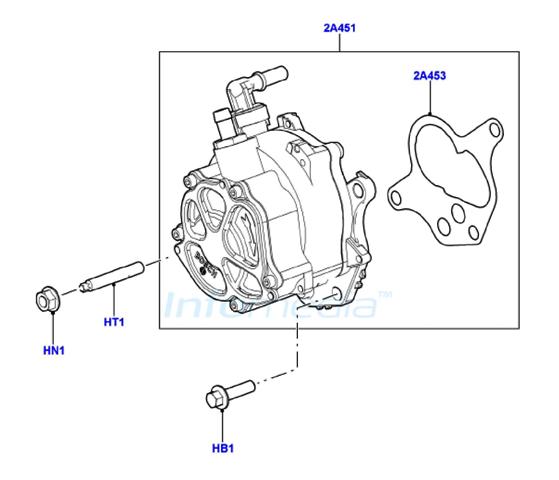 Αντλια υποπίεσης(vacum)Range rover 3600cc v8 Model 02-09