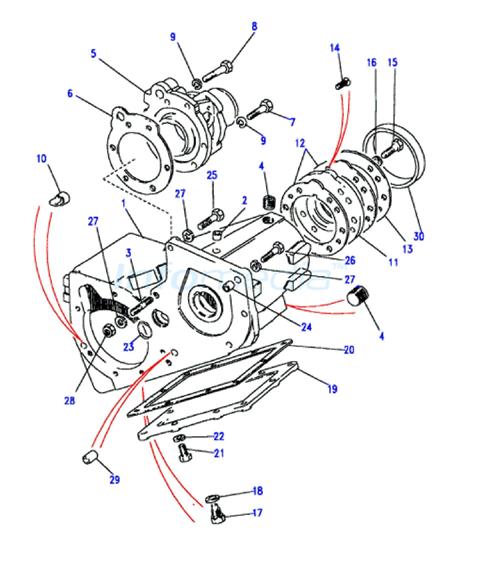 Κουτί tranfer box Land Rover 90-110 3500cc V8 13C