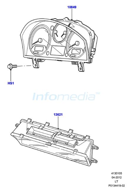 Κοντέρ Range rover sport Model2005-09