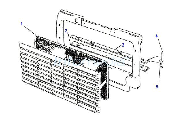Μάσκα Land Rover 90-110 -Model2006