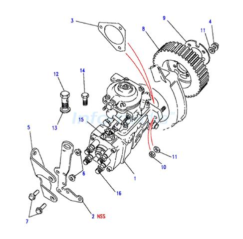 Αντλία πετρελαίου LR90-110 200TDI -Model2006