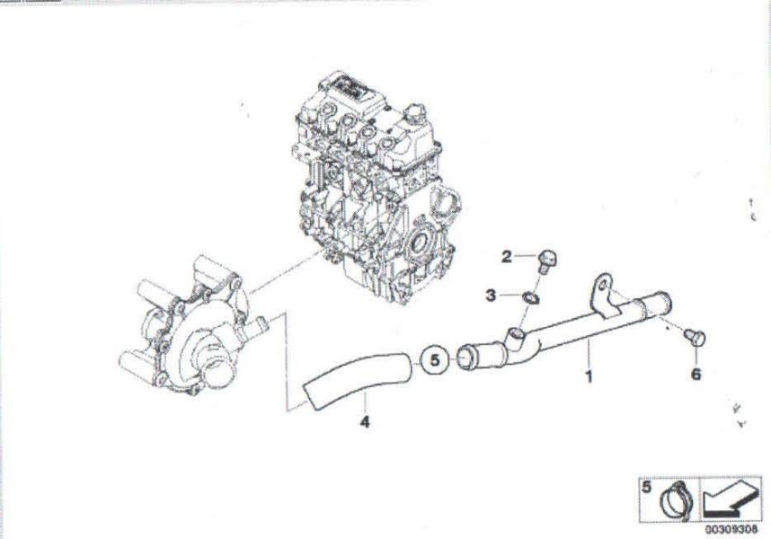 Κολάρο και σωλήνας νερού Mini R53