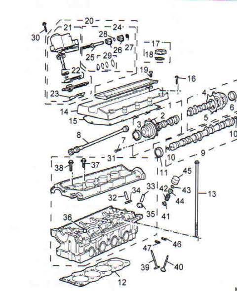 Κεφαλή Rover 200vi